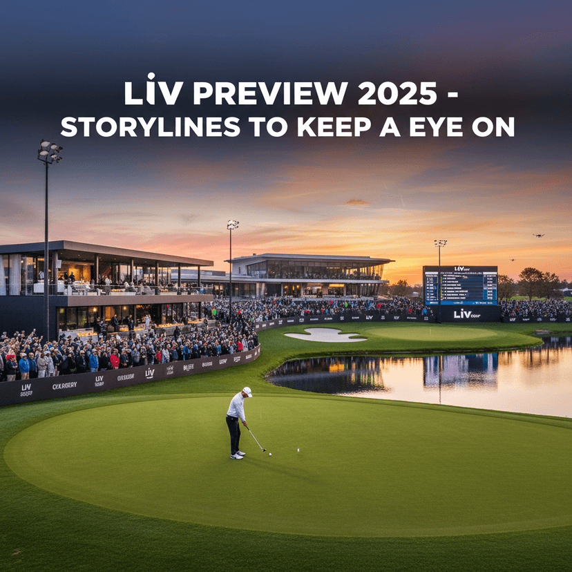 LIV Preview 2025 - Storylines to Keep an Eye on