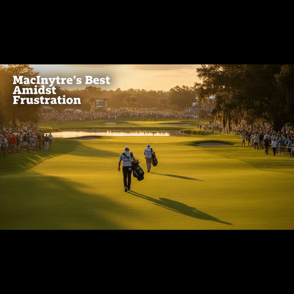 MacIntyre's Best Amidst Frustration