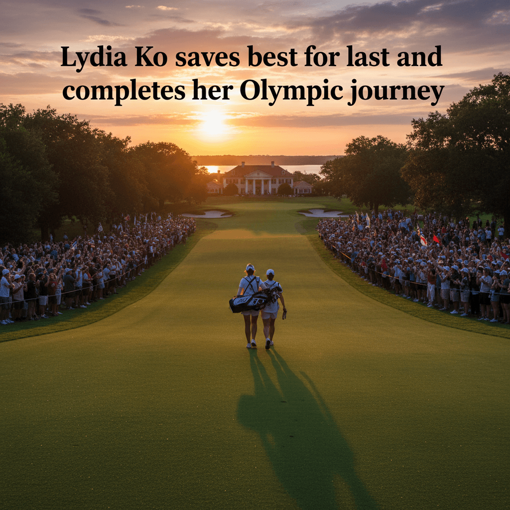 Lydia Ko saves best for last and completes her Olympic journey