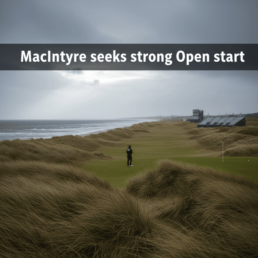 MacIntyre seeks strong Open start