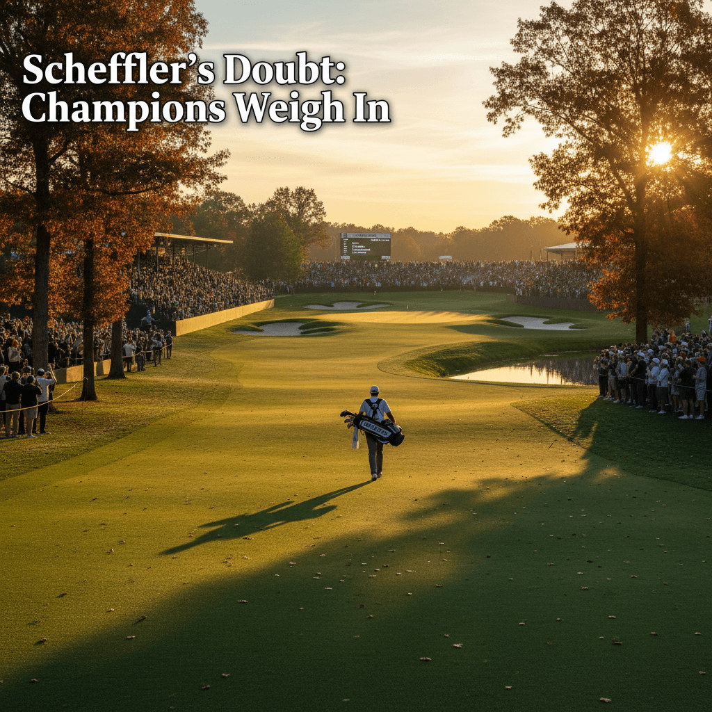 Scheffler's Doubt: Champions Weigh In