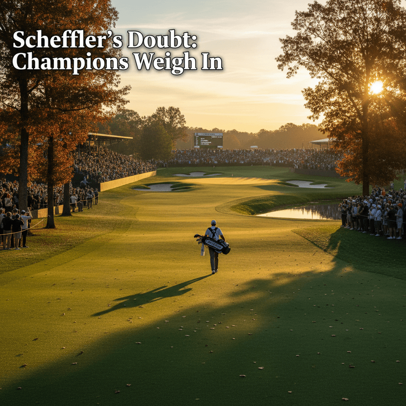 Scheffler's Doubt: Champions Weigh In