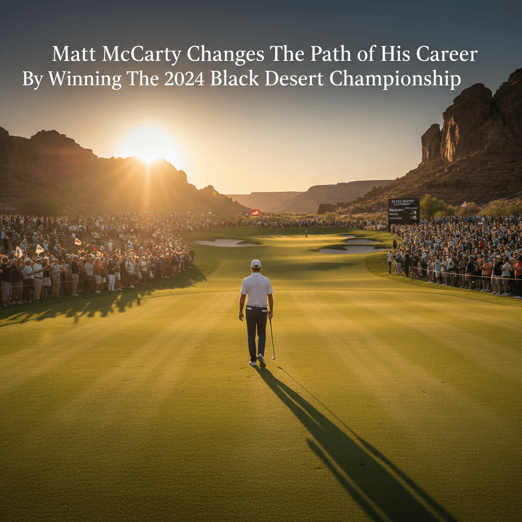 Matt McCarty Changes The Path of His Career By Winning The 2024 Black Desert Championship
