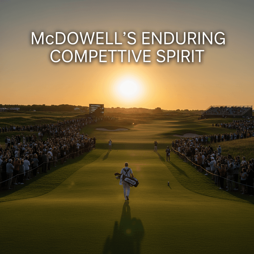 McDowell's enduring competitive spirit