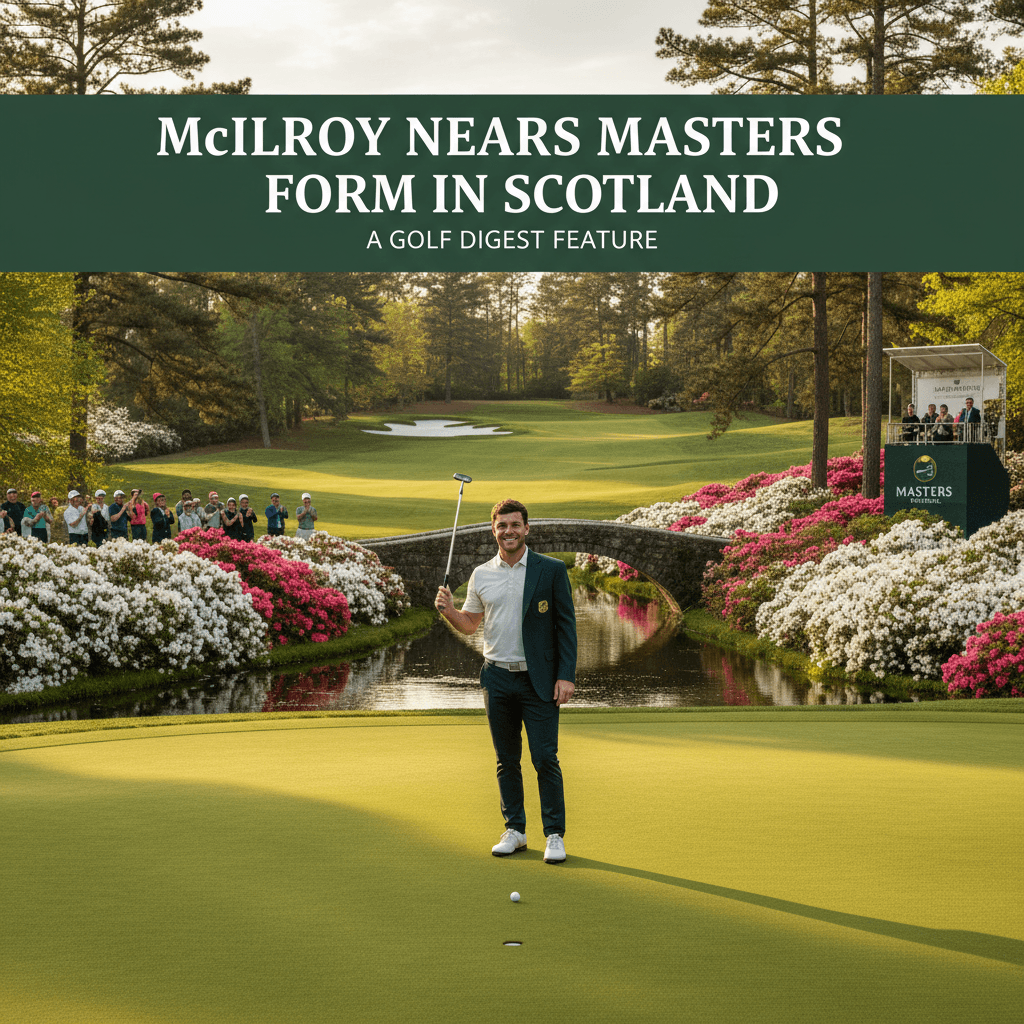 McIlroy Nears Masters Form in Scotland
