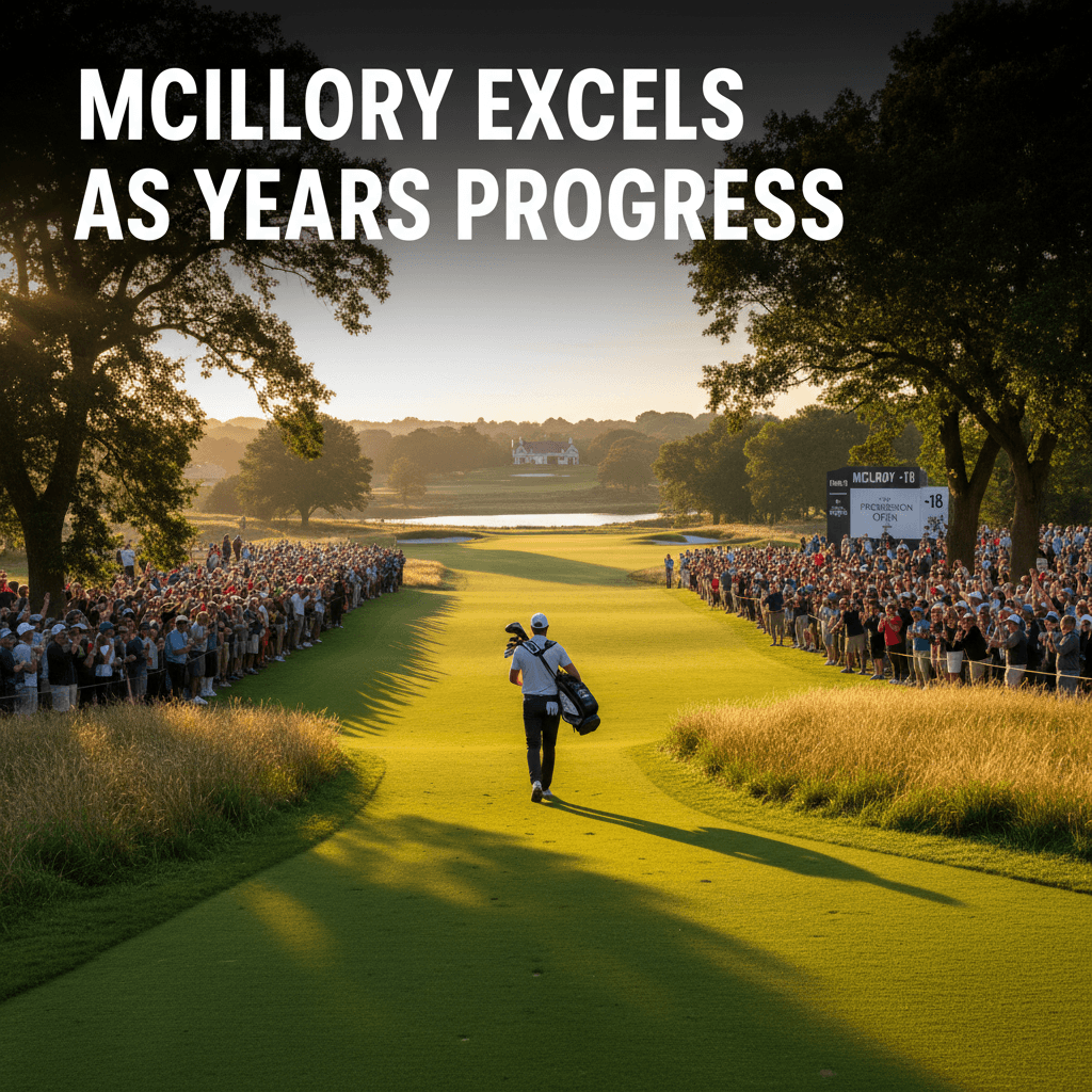 McIlroy excels as years progress