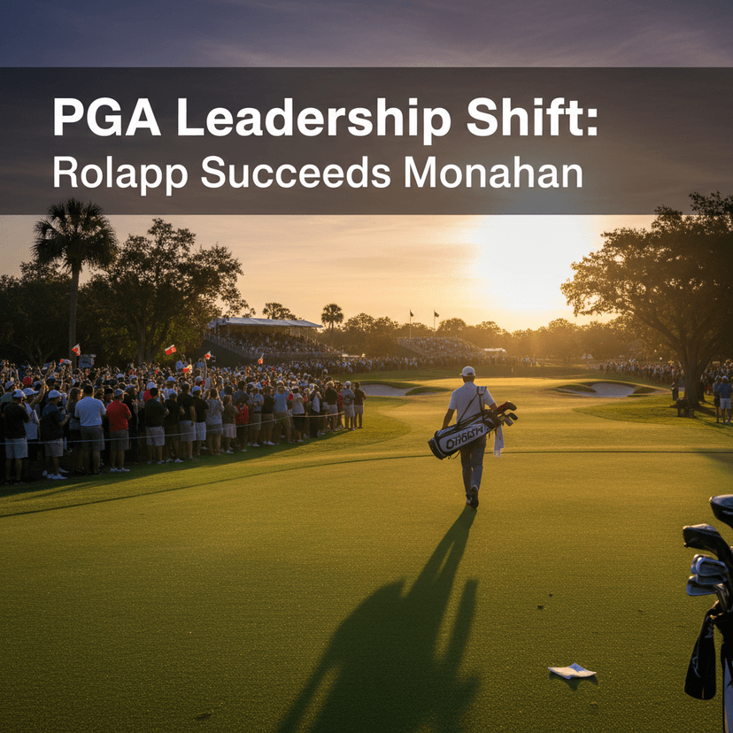 PGA Leadership Shift: Rolapp Succeeds Monahan