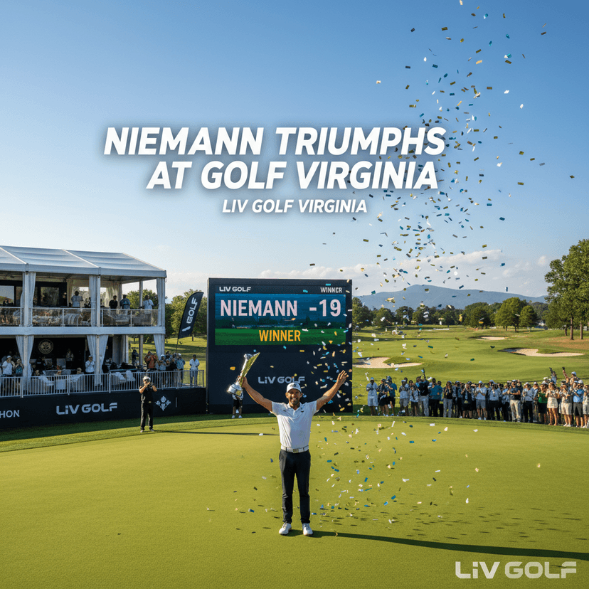 Niemann Triumphs at LIV Golf Virginia