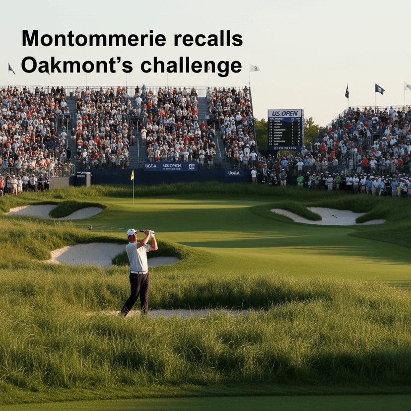 Montgomerie recalls Oakmont's challenge