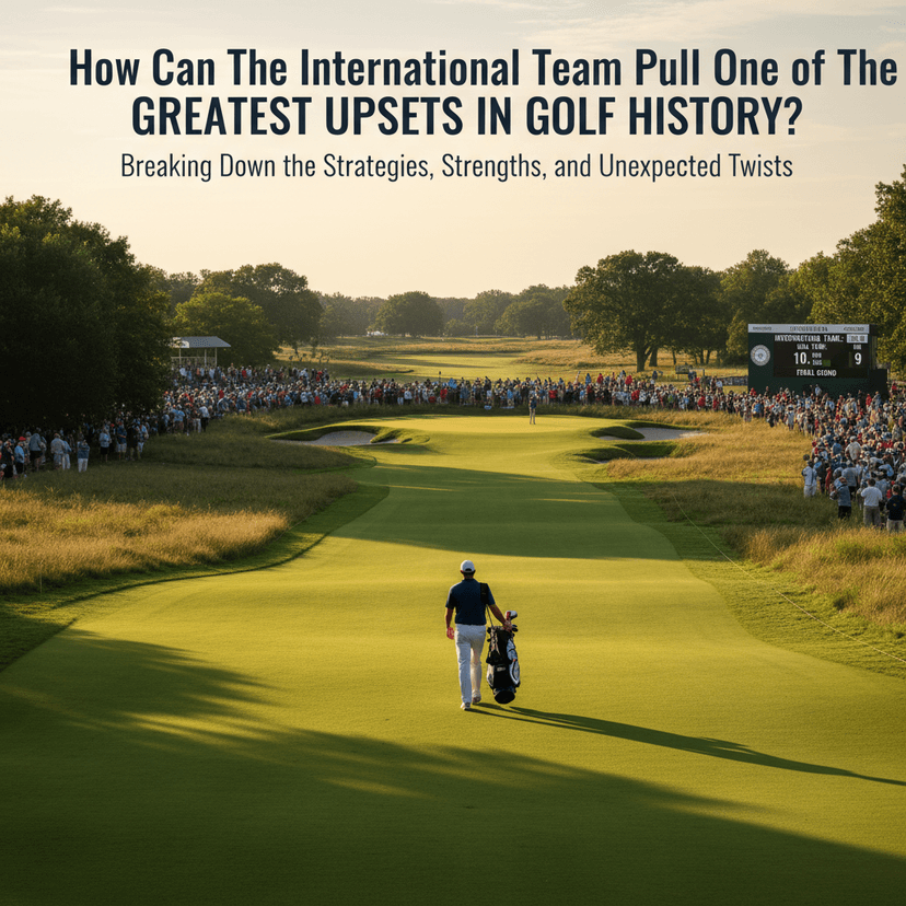 How Can The International Team Pull Off One of The Greatest Upsets in The History of Golf?