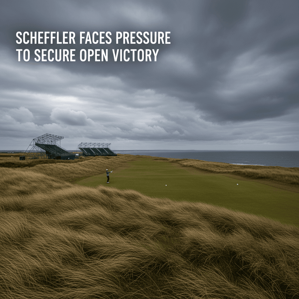 Scheffler Faces Pressure to Secure Open Victory