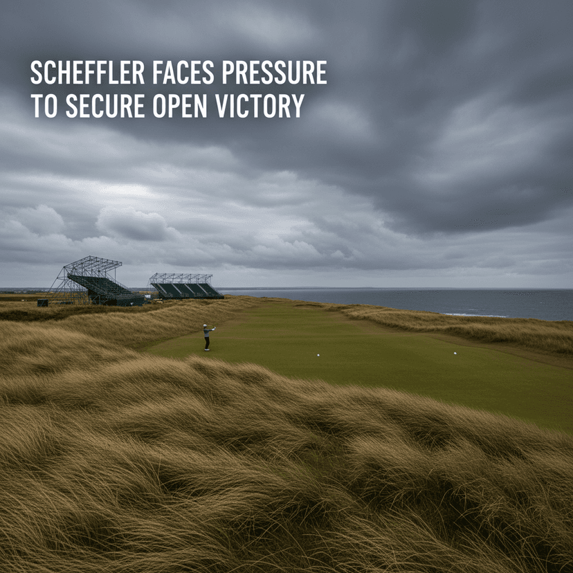 Scheffler Faces Pressure to Secure Open Victory