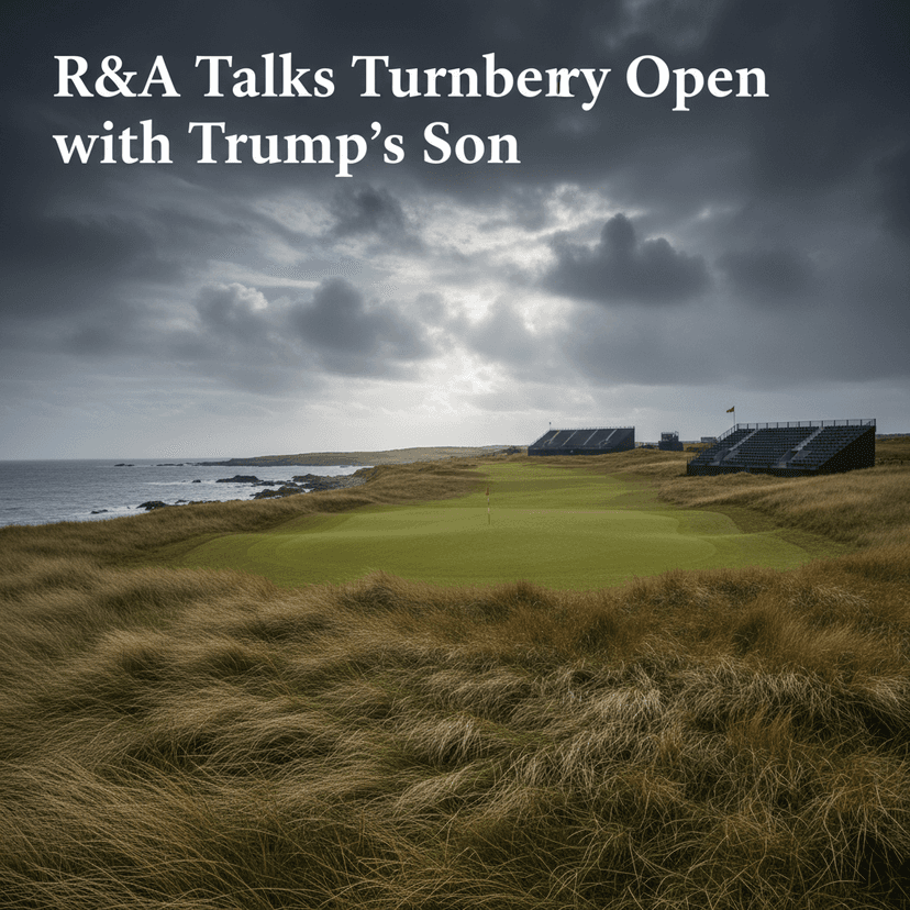 R&A Talks Turnberry Open with Trump's Son