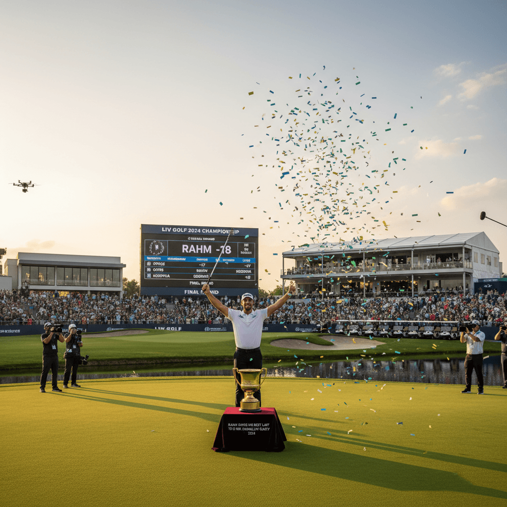 Rahm saves his best for last to take overall LIV glory 2024