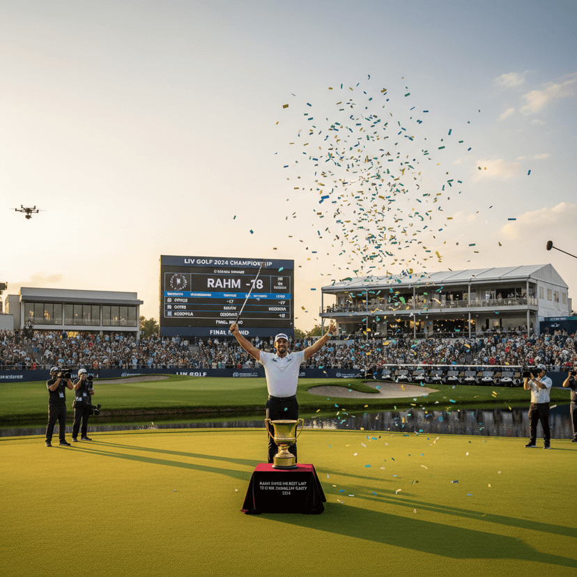 Rahm saves his best for last to take overall LIV glory 2024