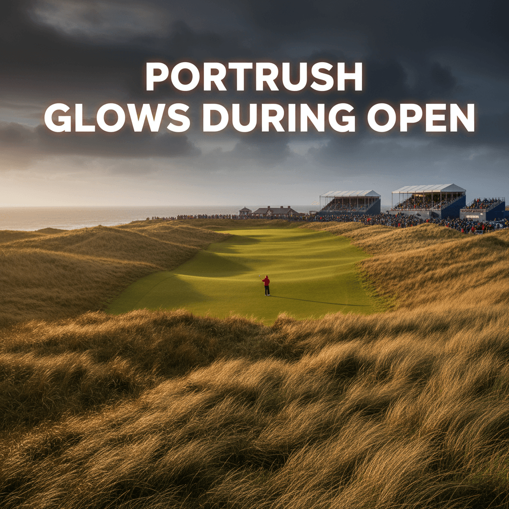 Portrush Glows During Open
