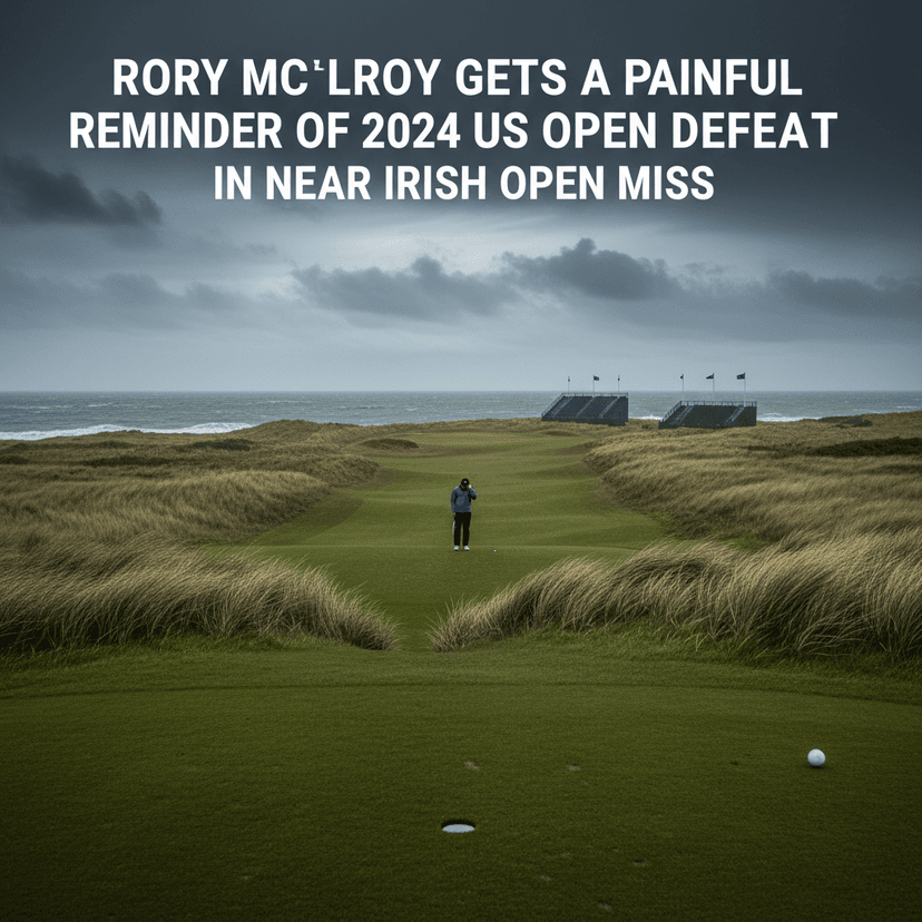 Rory McIlroy Gets a Painful Reminder of 2024 US Open Defeat in Near Irish Open Miss