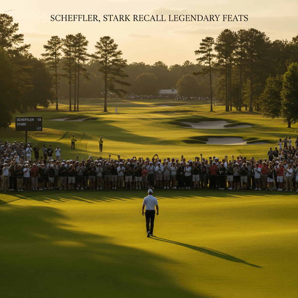 Scheffler, Stark Recall Legendary Feats