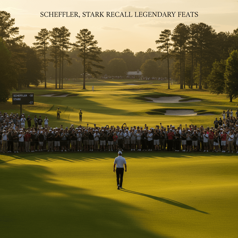 Scheffler, Stark Recall Legendary Feats