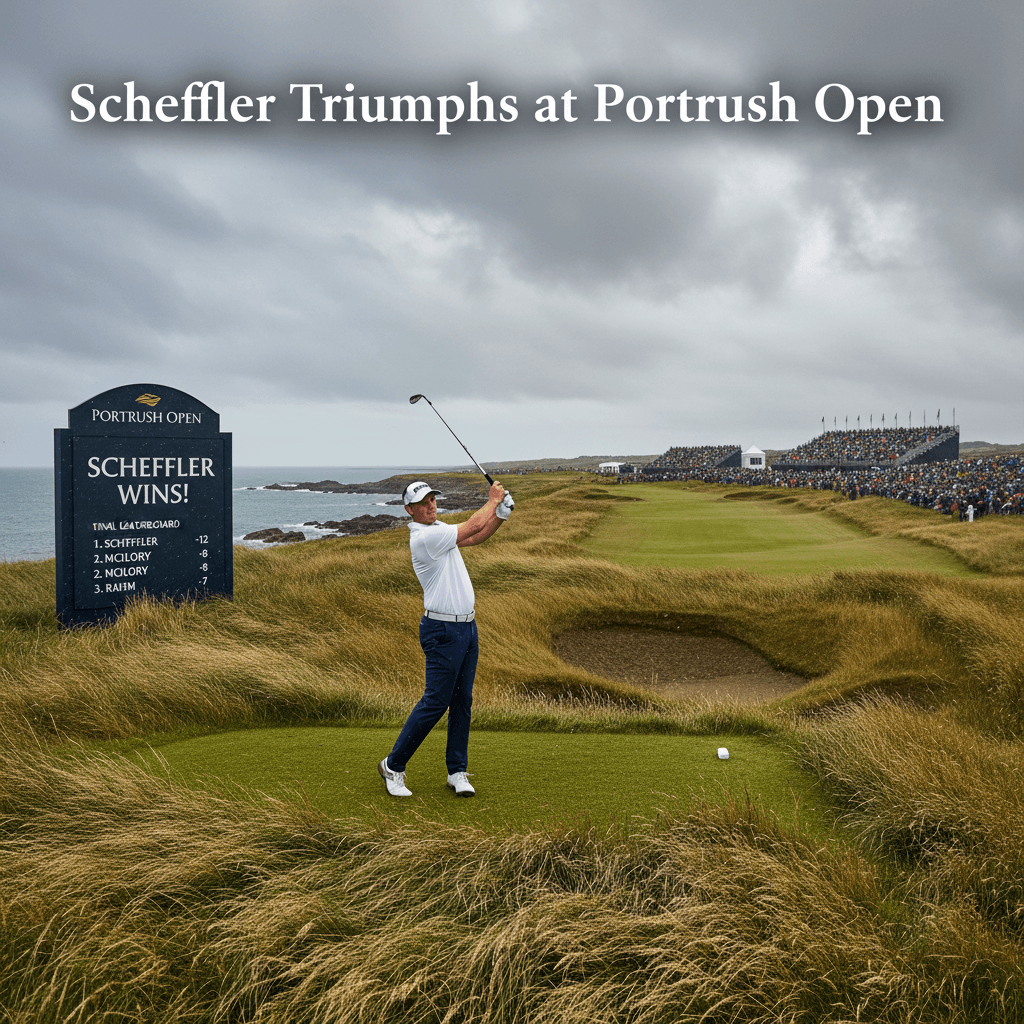 Scheffler Triumphs at Portrush Open