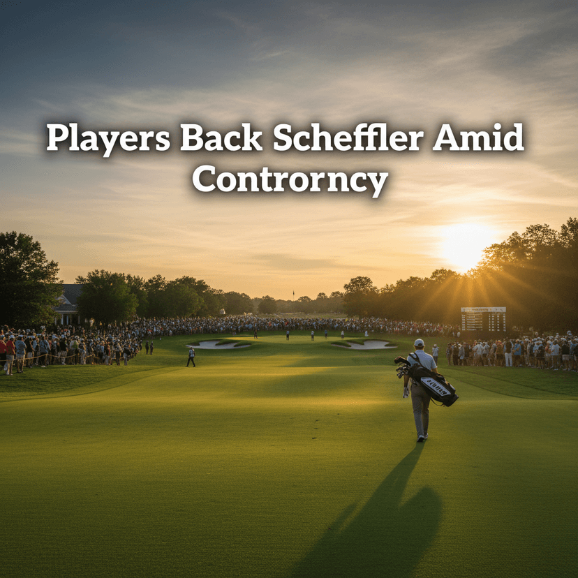 Players Back Scheffler Amid Controversy