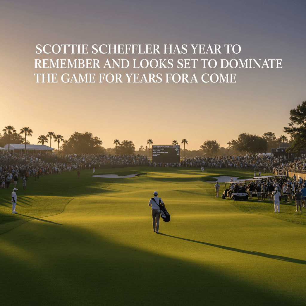 Scottie Scheffler has year to remember and looks set to dominate the game for years to come
