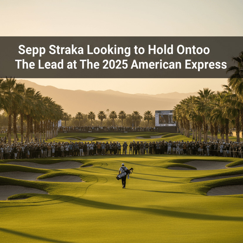 Sepp Straka Looking to Hold Onto The Lead at The 2025 American Express