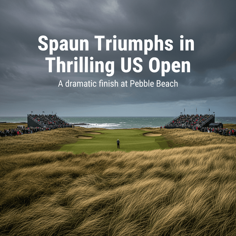 Spaun Triumphs in Thrilling US Open