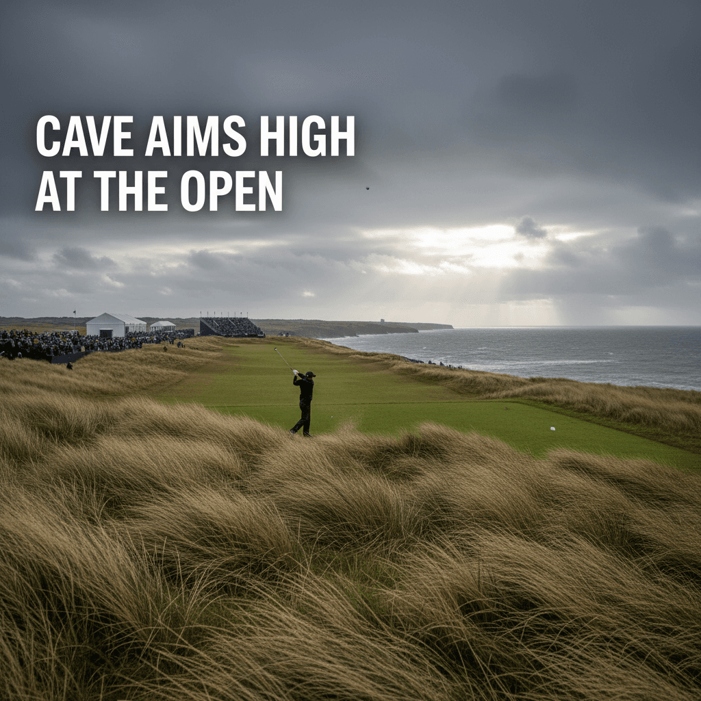 Cave Aims High at The Open