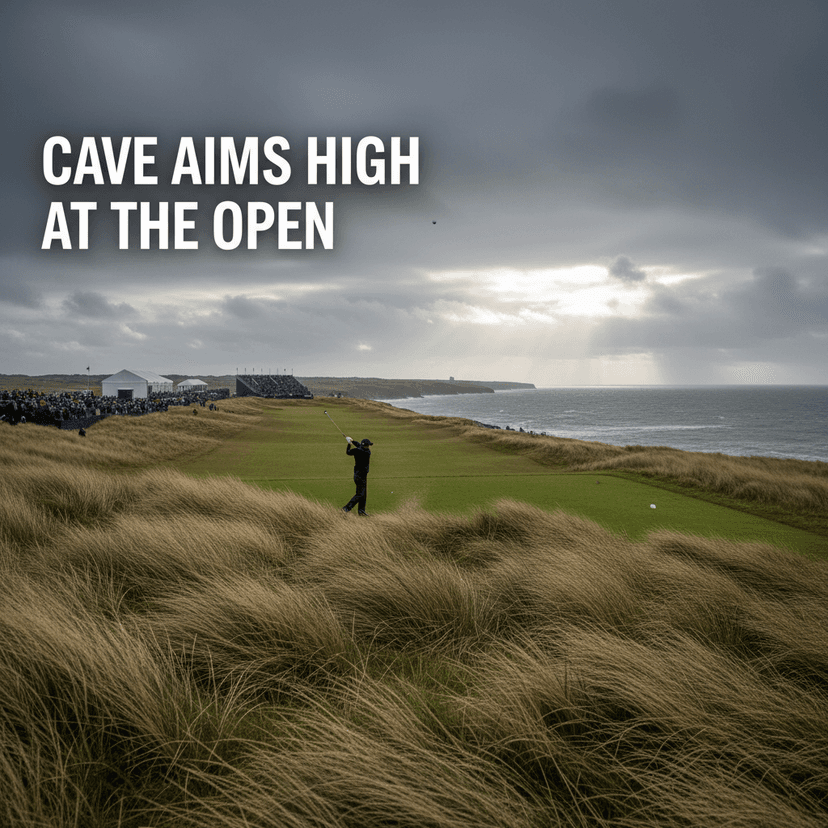 Cave Aims High at The Open