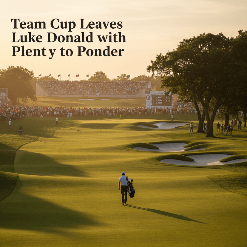 Team Cup Leaves Luke Donald with Plenty to Ponder