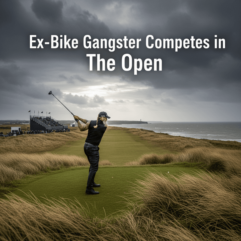 Ex-Bike Gangster Competes in The Open