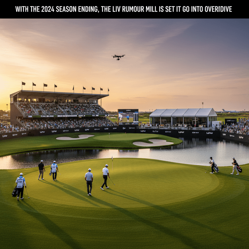 With the 2024 season ending, the LIV rumour mill is set to go into overdrive