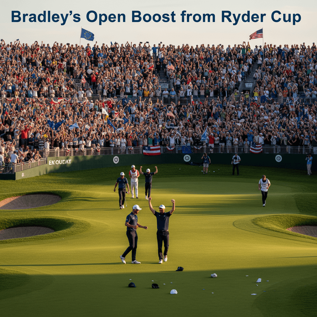 Bradley's Open Boost from Ryder Cup