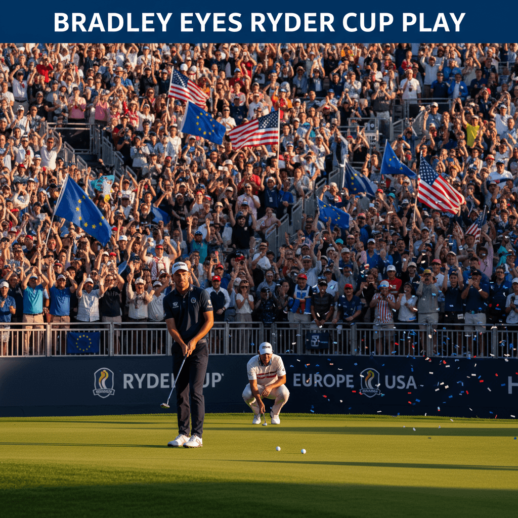 Bradley Eyes Ryder Cup Play