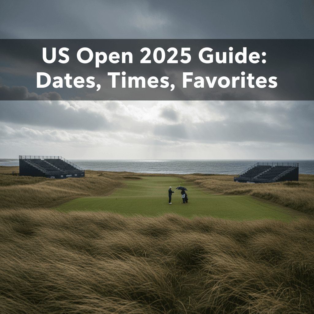 US Open 2025 Guide: Dates, Times, Favorites