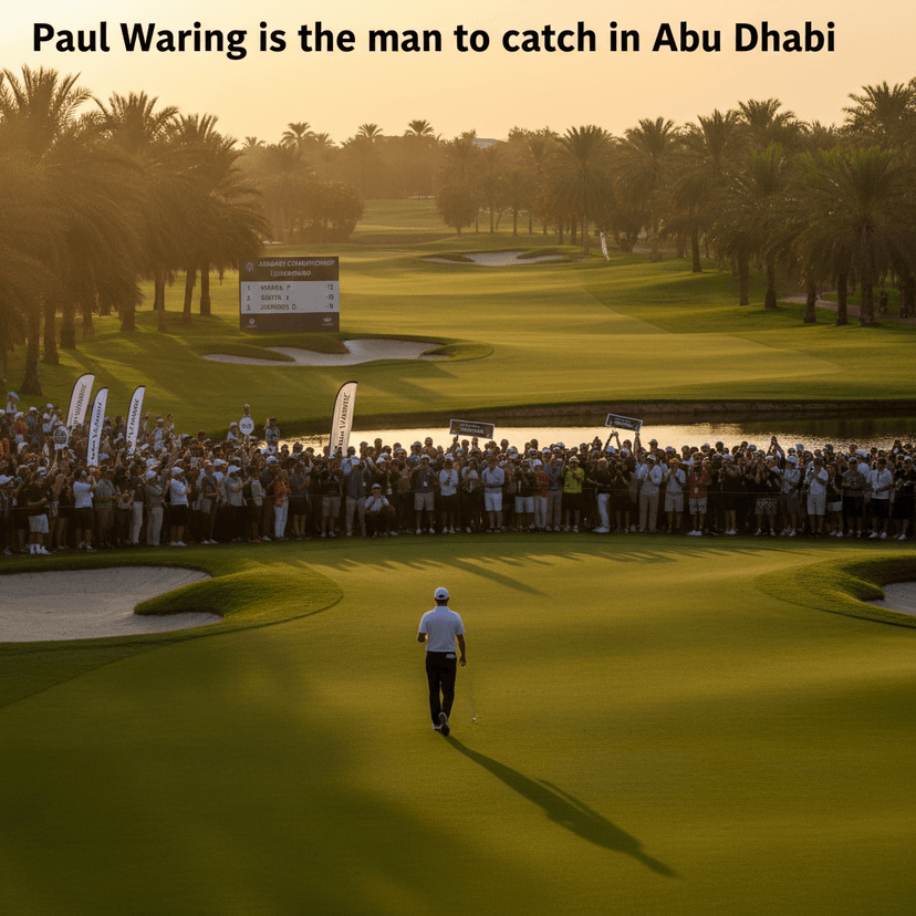 Paul Waring is the man to catch in Abu Dhabi