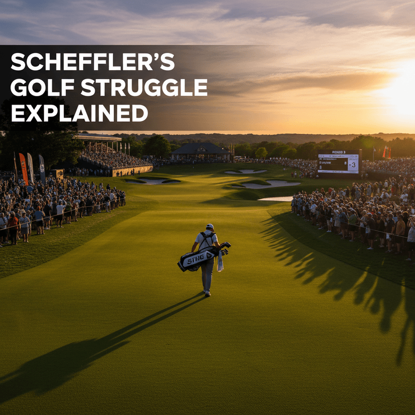 Scheffler's Golf Struggle Explained