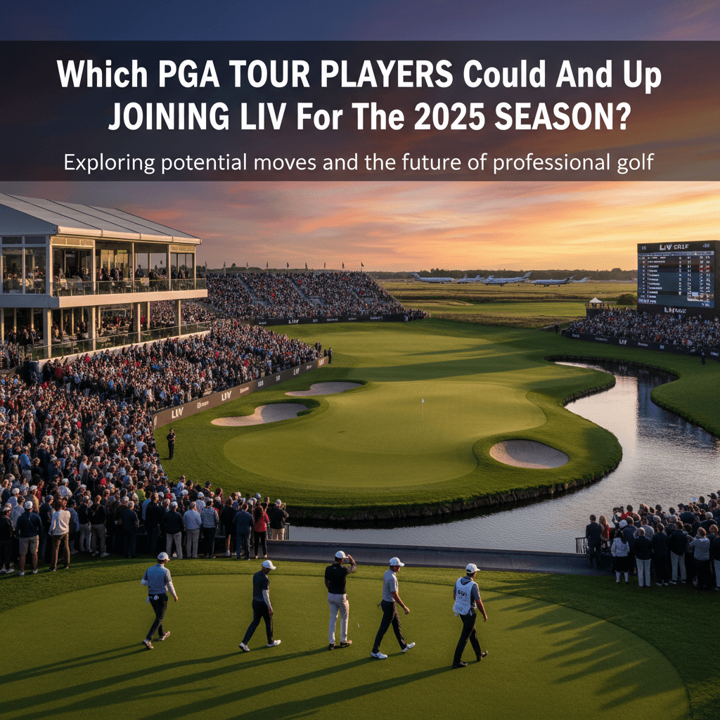 Which PGA Tour Players Could End up Joining LIV For The 2025 Season?