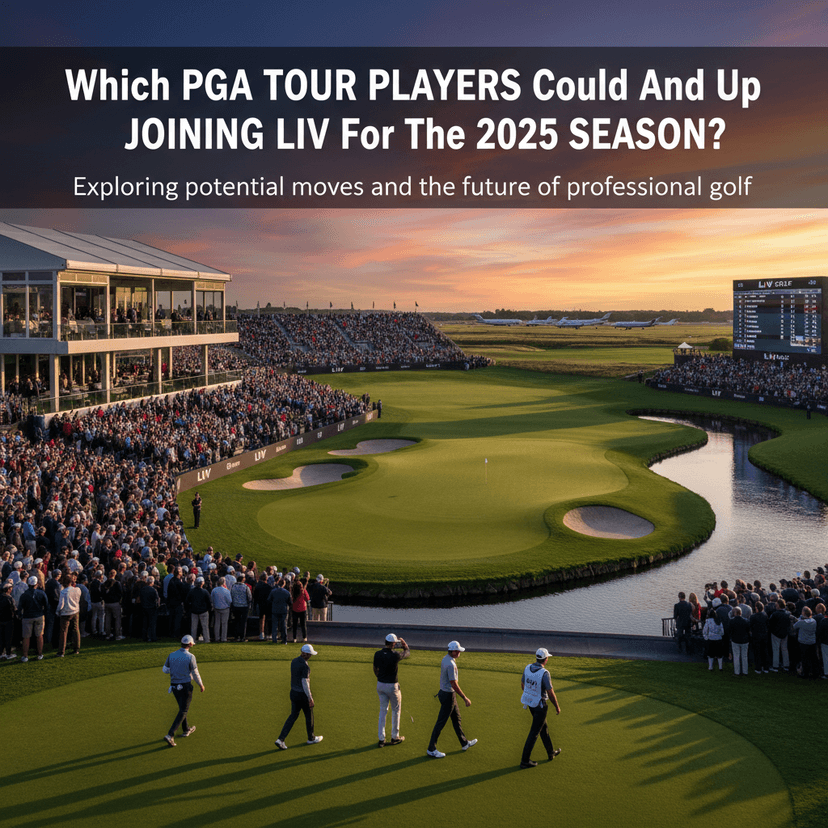 Which PGA Tour Players Could End up Joining LIV For The 2025 Season?
