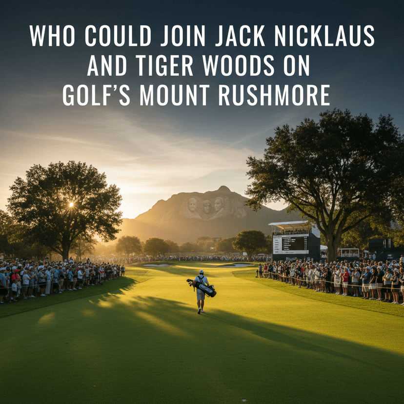 Who Could Join Jack Nicklaus and Tiger Woods on Golf’s Mount Rushmore