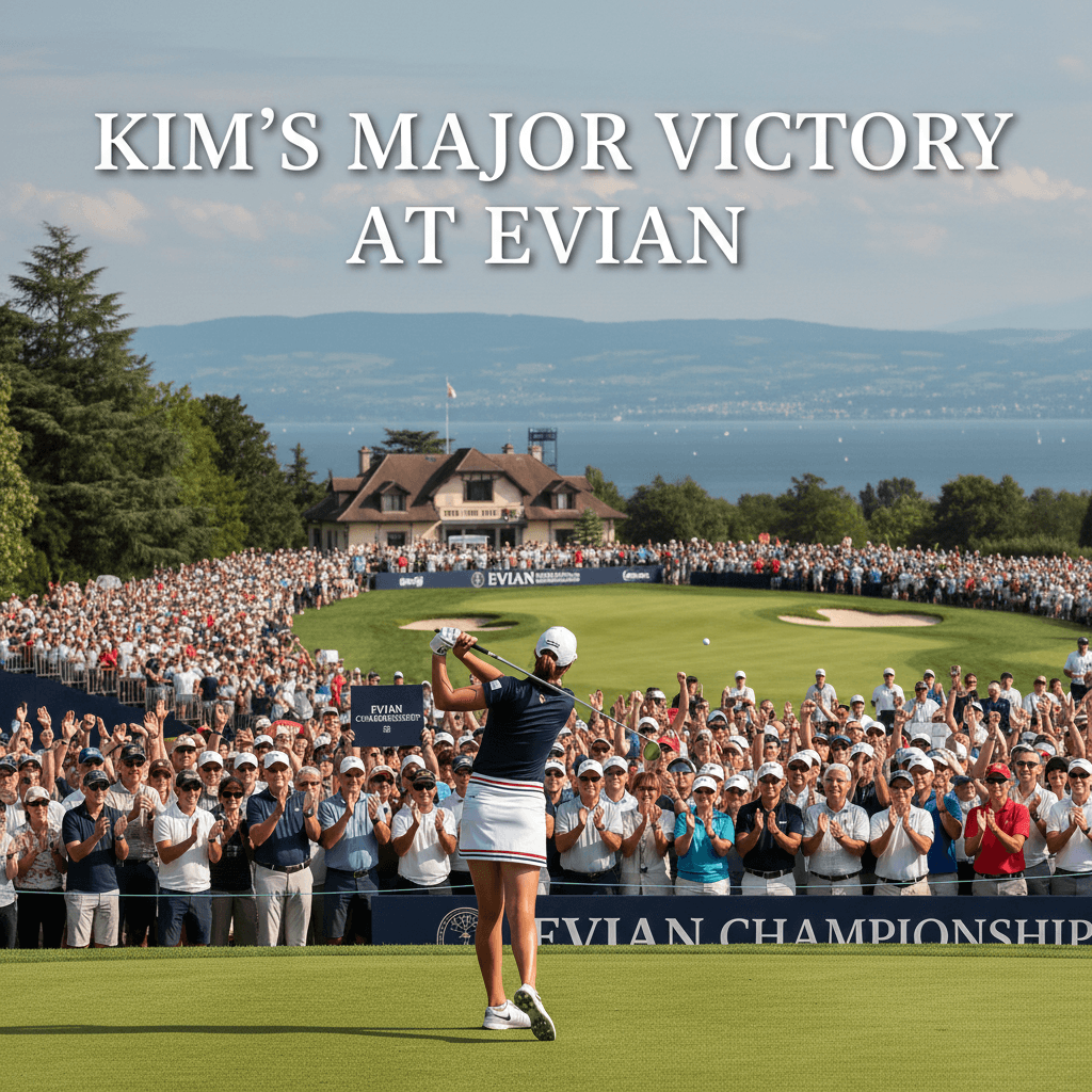 Kim's Major Victory at Evian