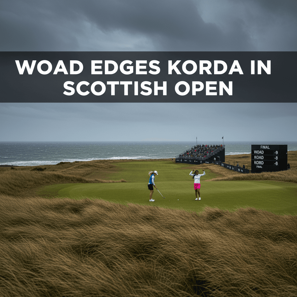 Woad edges Korda in Scottish Open