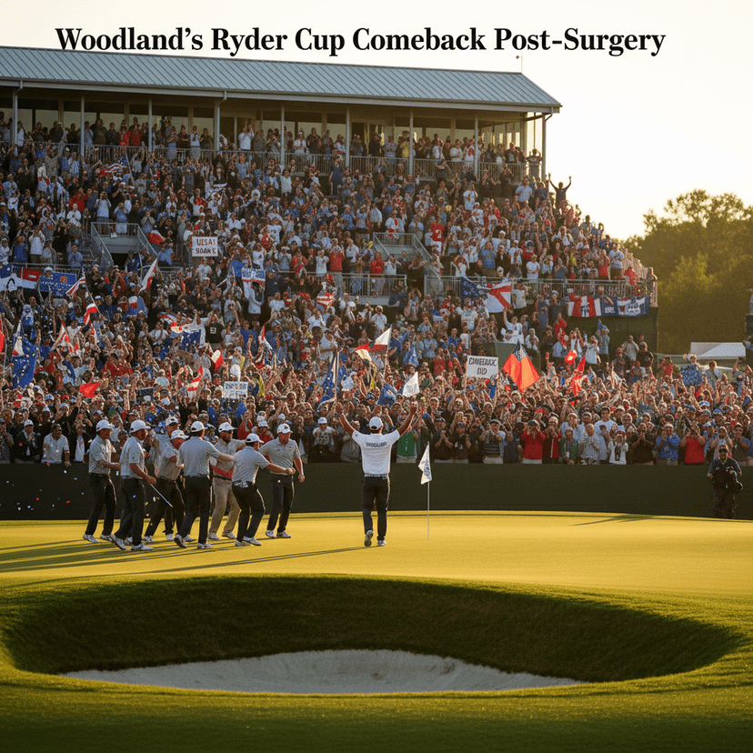 Woodland's Ryder Cup comeback post-surgery