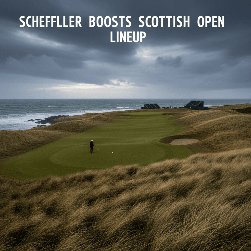 Scheffler Boosts Scottish Open Lineup