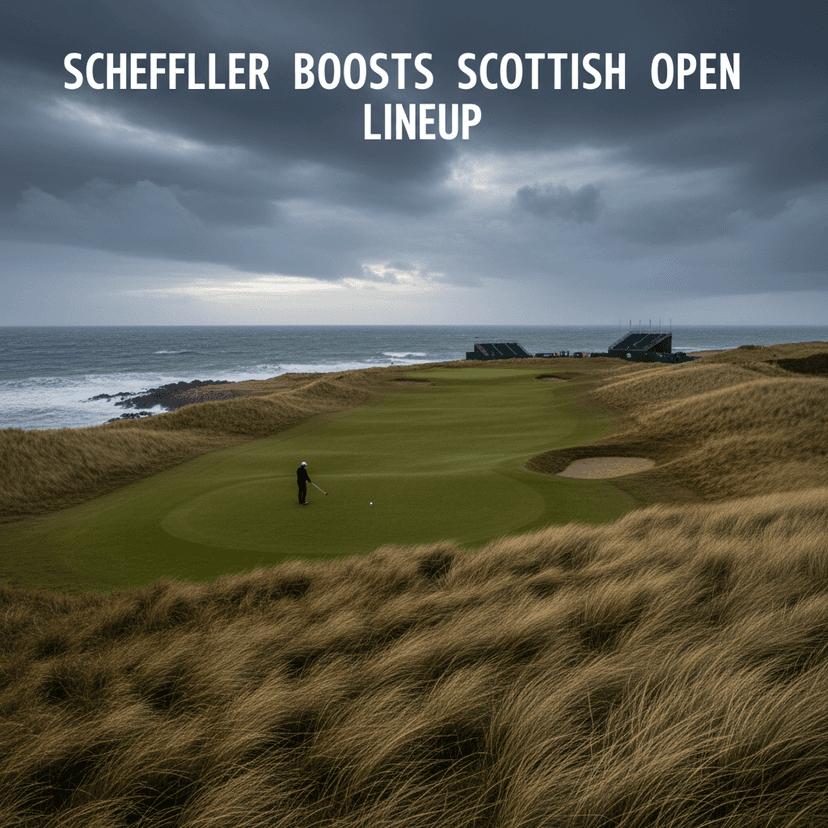 Scheffler Boosts Scottish Open Lineup